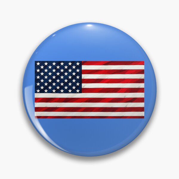 Item preview, Bold American Flag Illustration designed and sold by Michael J Design.