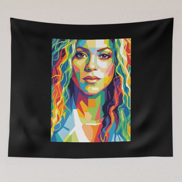 Item preview, Shakira pop art designed and sold by Kindcorner.