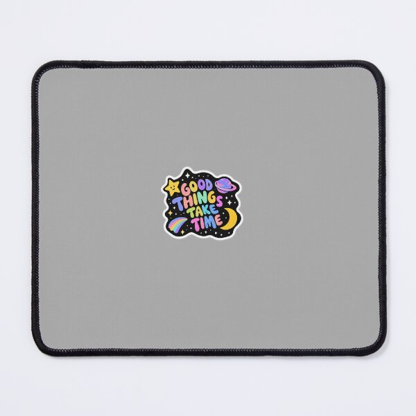 Item preview, Good Things Take Time Sticker designed and sold by loop-ledger.