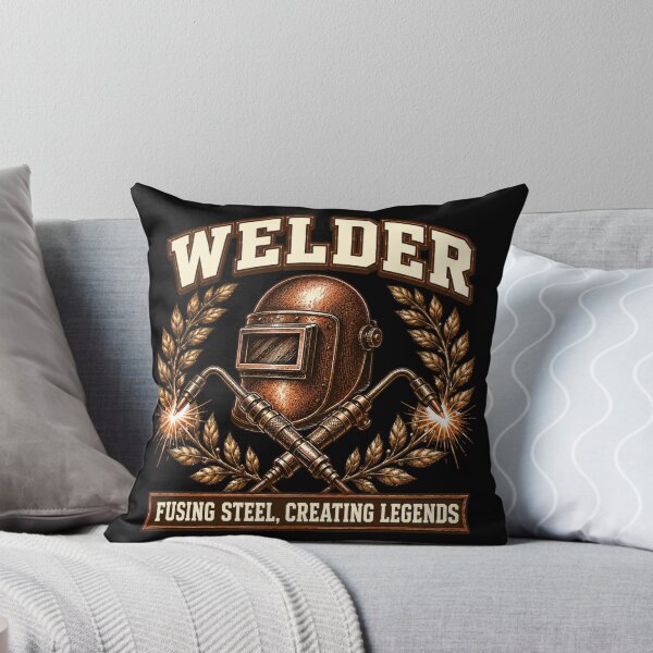 Item preview, Vintage Welder Helmet and Crossed Torches Emblem designed and sold by Ada’s Mystic Atelier .