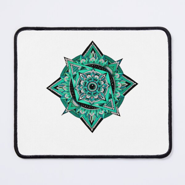 Item preview, Turquoise Lunar Mandala designed and sold by winterkindero.