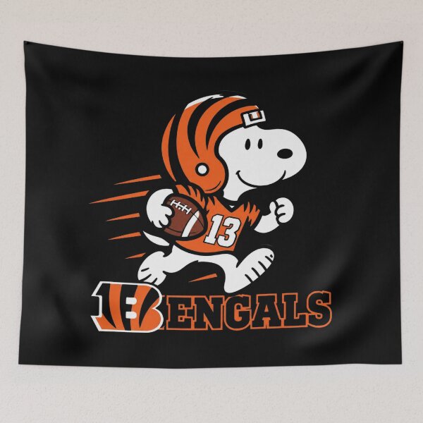 Item preview, Bengals Snoopy Football designed and sold by JuanaGregbone.