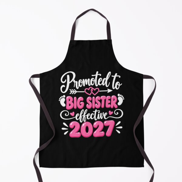 Item preview, Promoted To Big Sister Effective 2027 Pregnancy Announcement designed and sold by Whirx.