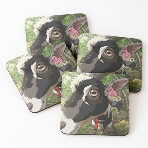 Item preview, Cute Anime Goat Portrait designed and sold by BeataChojecka.