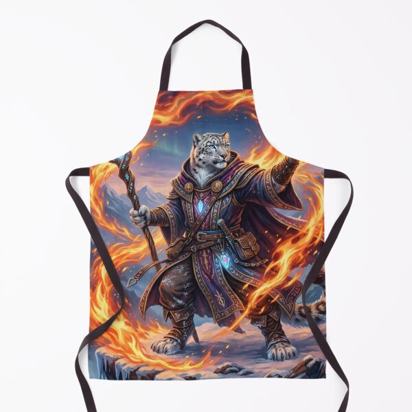 Item preview, Snow and fire leopard designed and sold by The King's general goods.