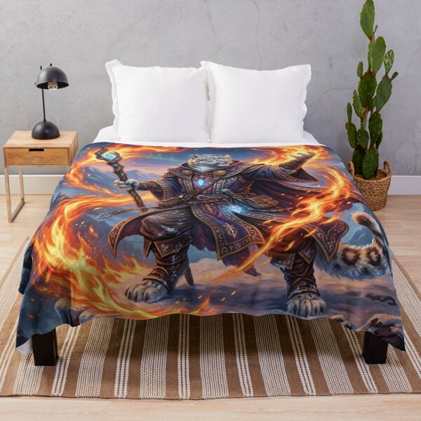 Item preview, Snow and fire leopard designed and sold by The King's general goods.