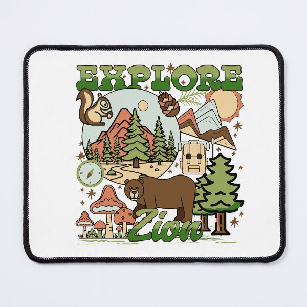 Item preview, Zion National State Park Classic T-shirt Sticker designed and sold by ThinkNature!.