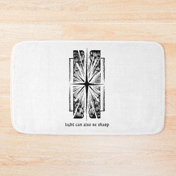 Item preview, Light Can Also Be Sharp – Inky Tattoo Style Sky & Piercing Rays designed and sold by witchlingart.