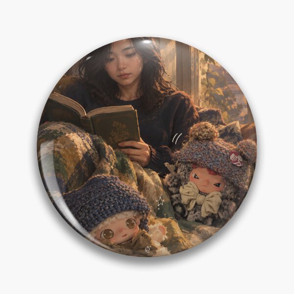 Item preview, Cozy Lady with Plush Sprites designed and sold by cancanthavenib.
