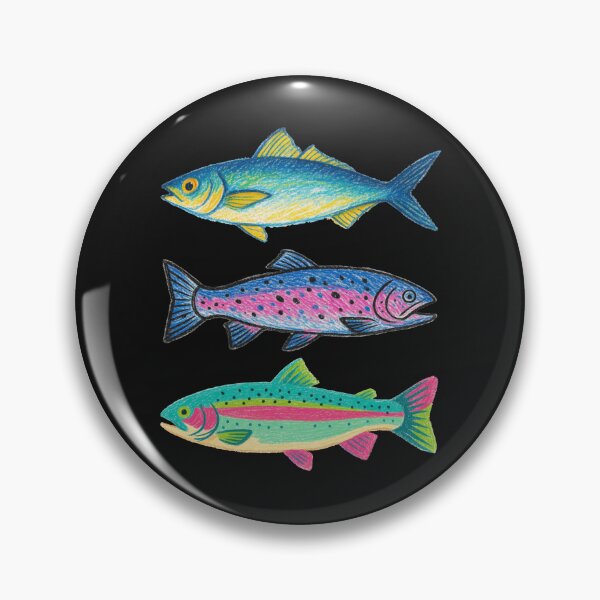 Item preview, Hand-Drawn Style Fish Illustration designed and sold by itshalimeera.