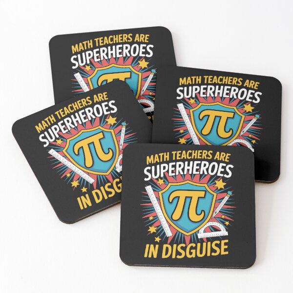 Item preview, Math Teachers Are Superheroes designed and sold by jkrphoto.