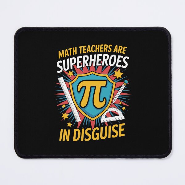 Item preview, Math Teachers Are Superheroes designed and sold by jkrphoto.