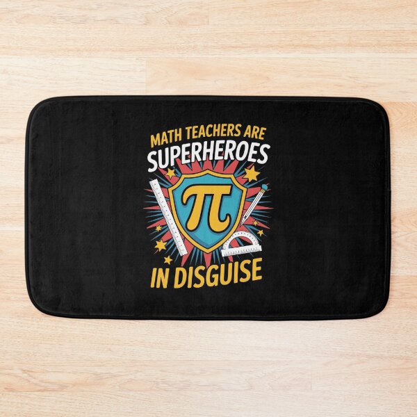 Item preview, Math Teachers Are Superheroes designed and sold by jkrphoto.