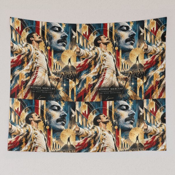 Item preview, Freddie Mercury | The Golden Afterglow designed and sold by SHOCAMPOS DESIGNS .