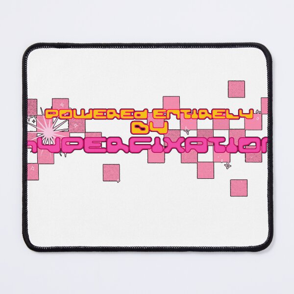 Item preview, "Powered Entirely By Hyperfixation" Dark designed and sold by ShopCNTS.