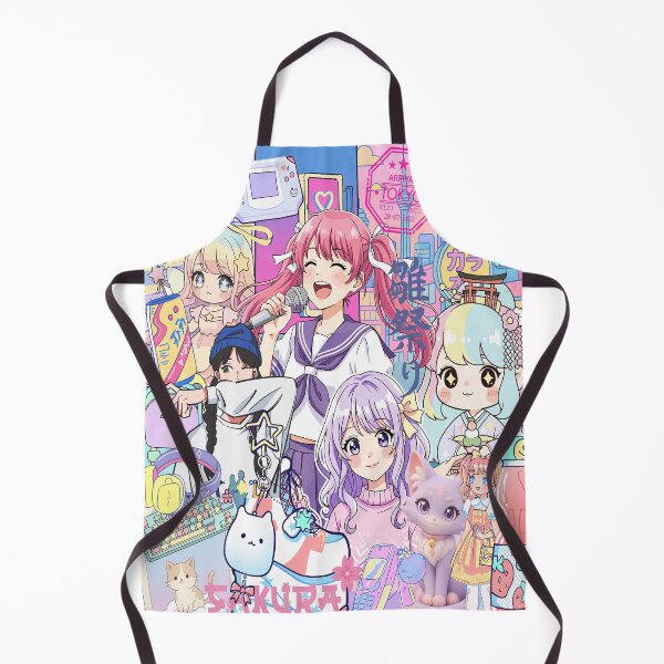 Item preview, Pastel Kawaii Harajuku Anime Idol Collage designed and sold by Side By Side Studio.