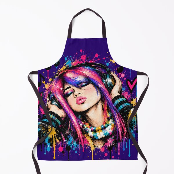 Item preview, In My Own World | Colorful Pop Art Portrait – NOT HERE TO BLEND IN designed and sold by CollectionsJEm.
