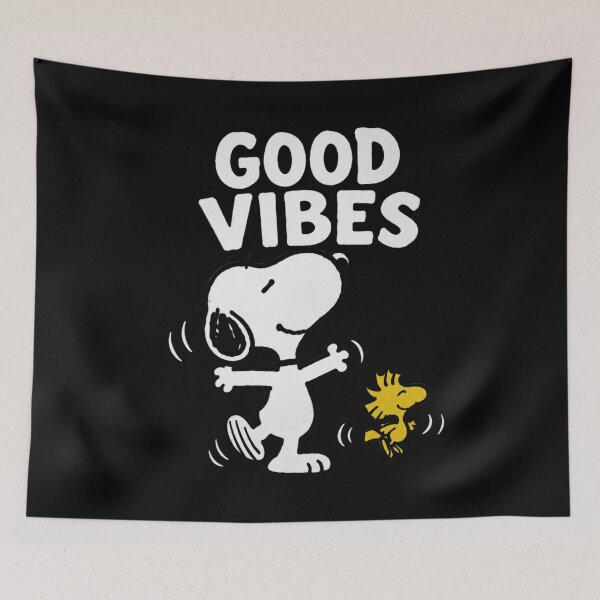 Item preview, Good Vibes Snoopy designed and sold by RaymonCharles9.