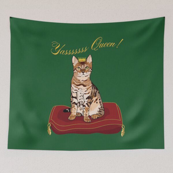 Item preview,  Yas Queen British Bengal designed and sold by kerriestuff.