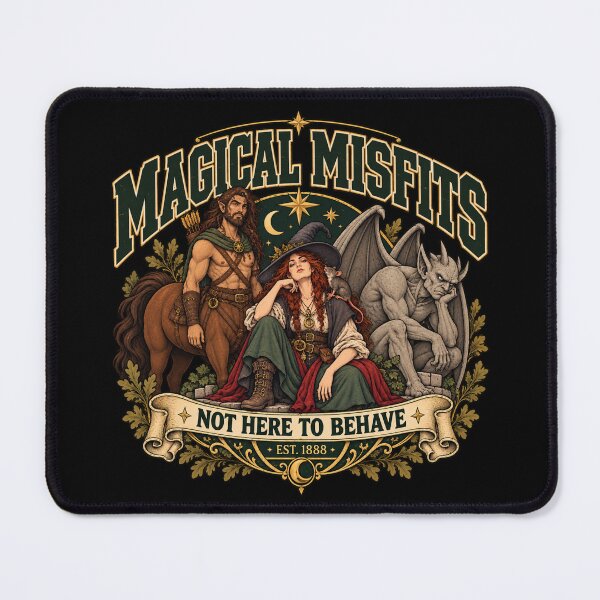 Item preview, Magical Misfits - Not Here To Behave designed and sold by Mission Ready.