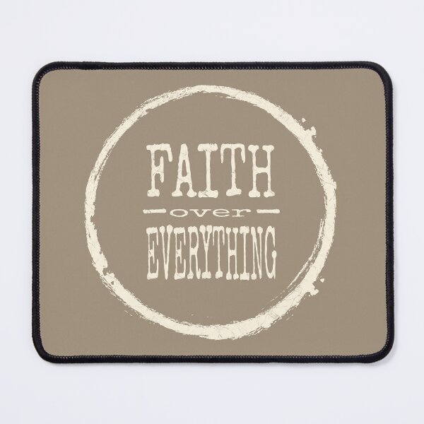 Item preview, Faith Over Everything | Minimalist Christian Apparel on Faith over Fear with a Twist | white designed and sold by ZechJohnRB.