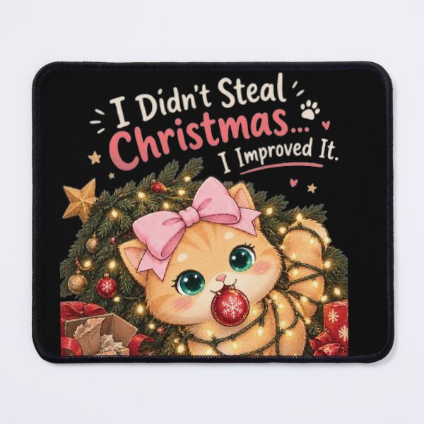 Item preview, Funny Cat Didn't Steal Christmas Meowy designed and sold by Luna's World - Moody Vibes Studio.