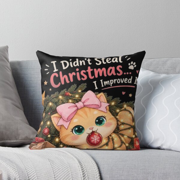 Item preview, Funny Cat Didn't Steal Christmas Meowy designed and sold by Luna's World - Moody Vibes Studio.