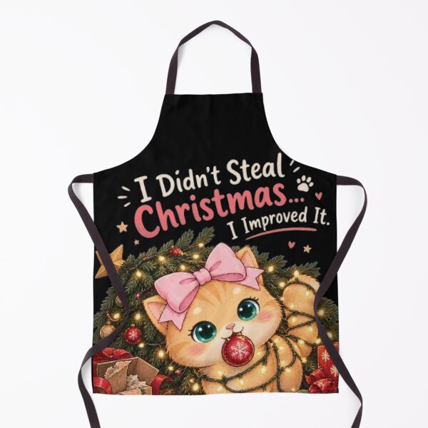 Item preview, Funny Cat Didn't Steal Christmas Meowy designed and sold by Luna's World - Moody Vibes Studio.