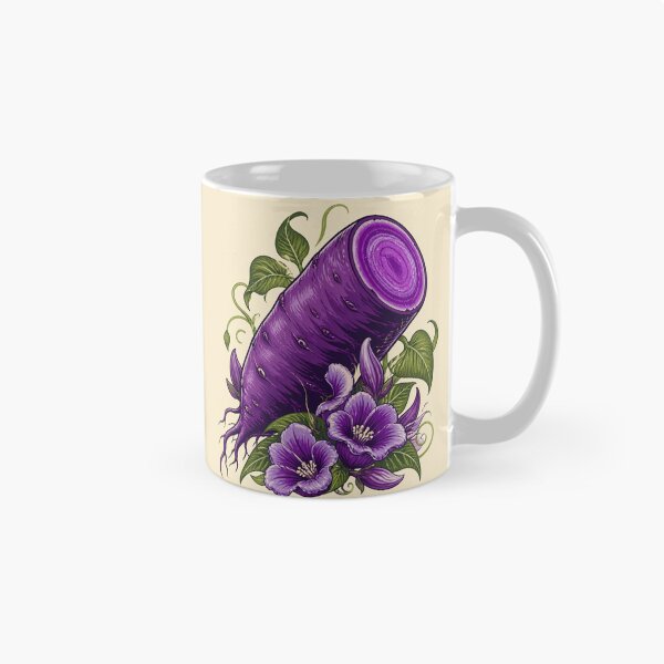 Item preview, Ube Purple Yam Botanical Art designed and sold by Fun2Fentastic.