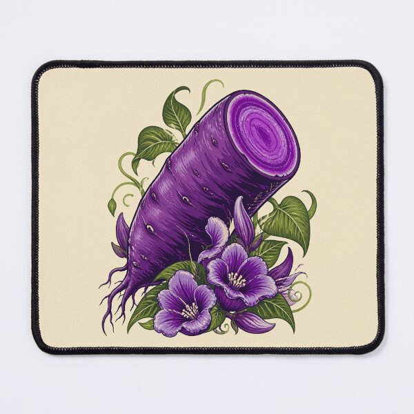 Item preview, Ube Purple Yam Botanical Art designed and sold by Fun2Fentastic.