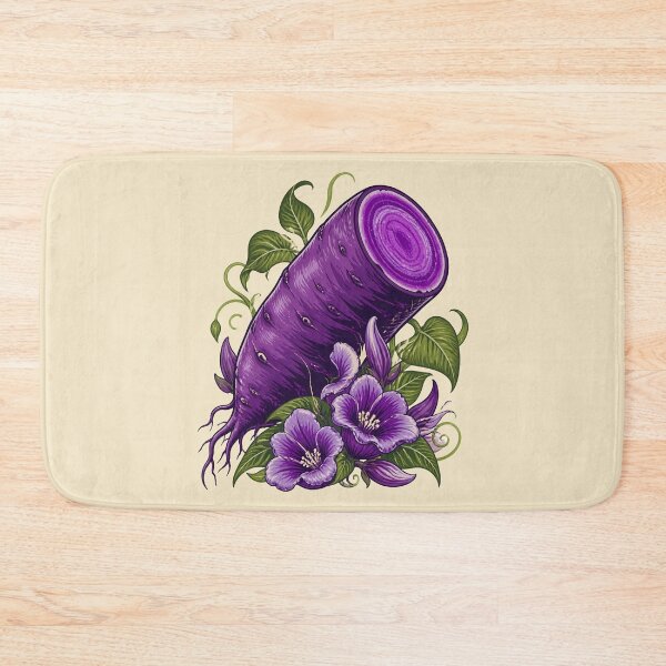 Item preview, Ube Purple Yam Botanical Art designed and sold by Fun2Fentastic.