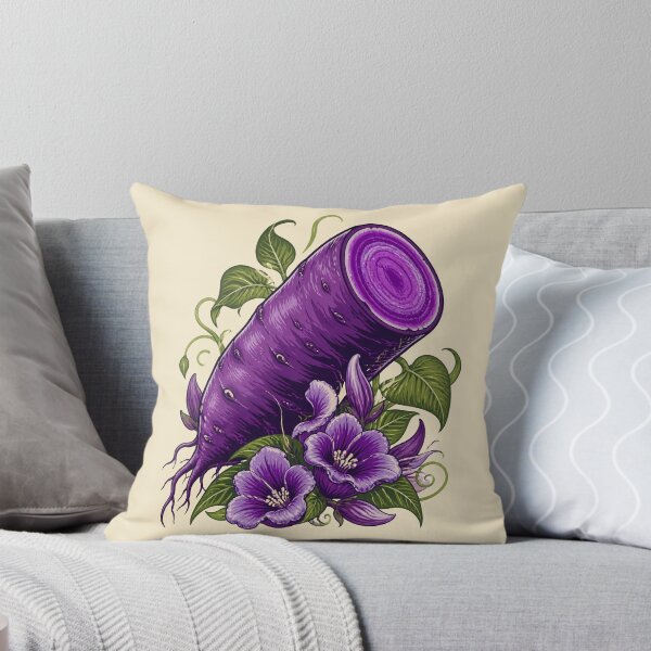 Item preview, Ube Purple Yam Botanical Art designed and sold by Fun2Fentastic.