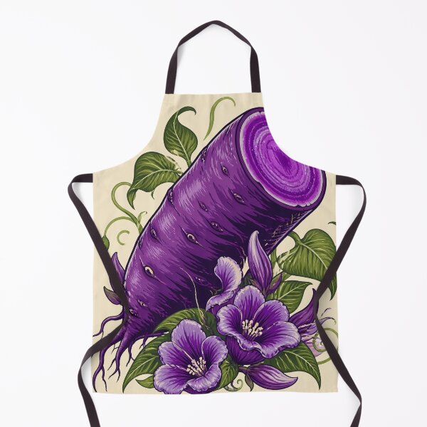 Item preview, Ube Purple Yam Botanical Art designed and sold by Fun2Fentastic.