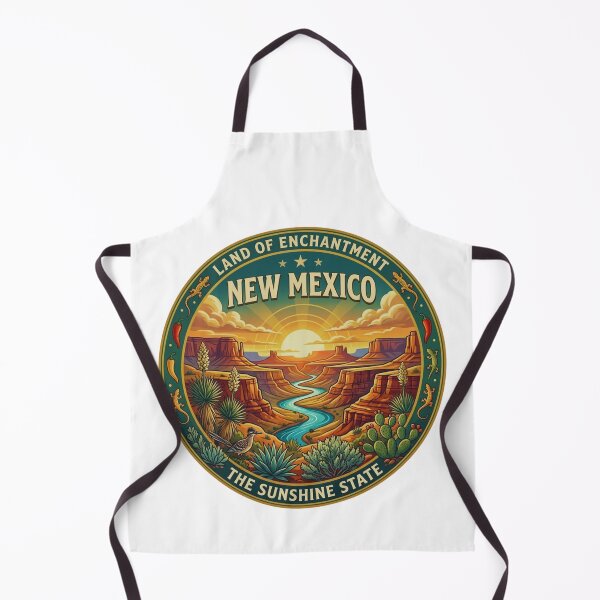 Item preview, New Mexico Land of Enchantment Vintage Southwest Emblem designed and sold by GabeMountainArt.