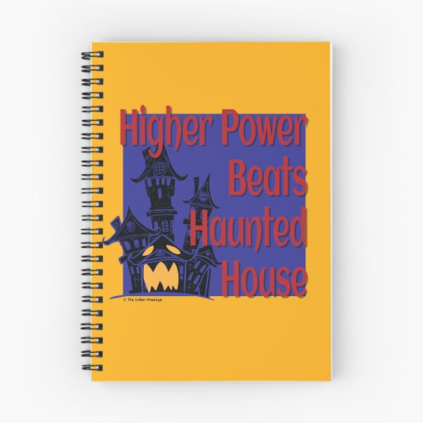 Item preview, Higher Power Beats Haunted House Sober Halloween Design designed and sold by ApexDesigners.
