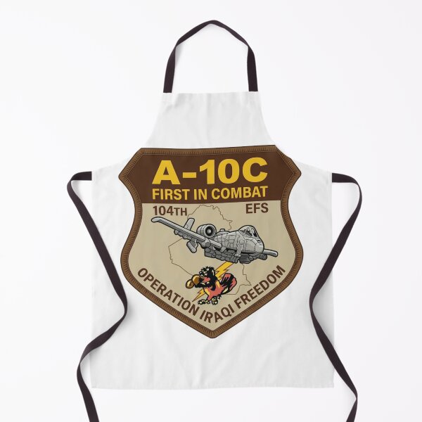 Item preview, 104th Expeditionary Fighter Squadron A-10C Operation Iraqi Freedom Patch designed and sold by CharlieDesings.