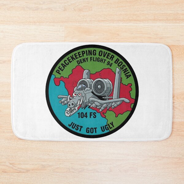 Item preview, 104th Fighter Squadron Operation Deny Flight Bosnia 1994 Patch    designed and sold by CharlieDesings.