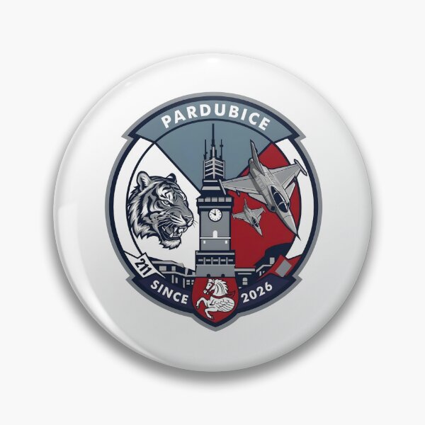 Item preview, 211th Tactical Squadron Pardubice Commemorative Patch designed and sold by CharlieDesings.