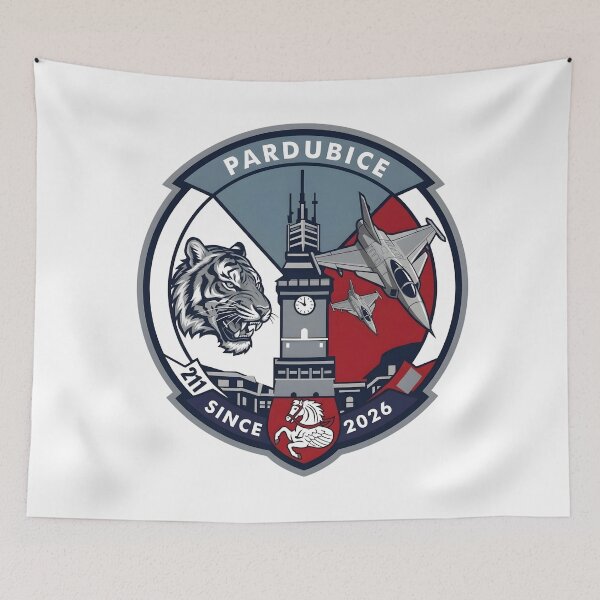 Item preview, 211th Tactical Squadron Pardubice Commemorative Patch designed and sold by CharlieDesings.