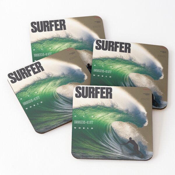 Item preview, Surf Magazine Cover Skate Design Art Print Poster Wall Tee Vest  designed and sold by Cool Robot Bro..