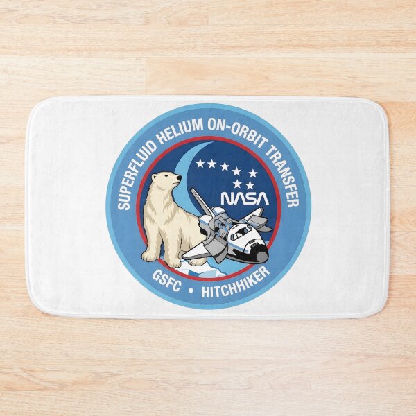 Item preview, NASA Superfluid Helium On-Orbit Transfer (SHOOT) Mission Patch designed and sold by CharlieDesings.