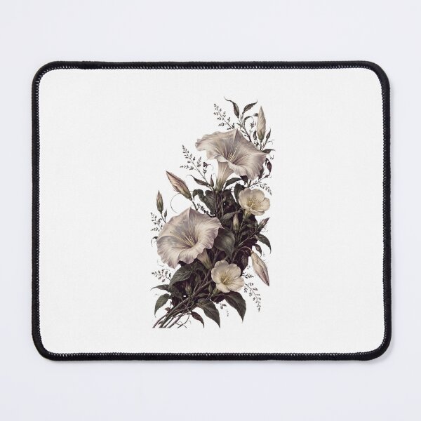 Item preview, Night Blooming Flowers On Deep Plum designed and sold by Inkworksbyshery.