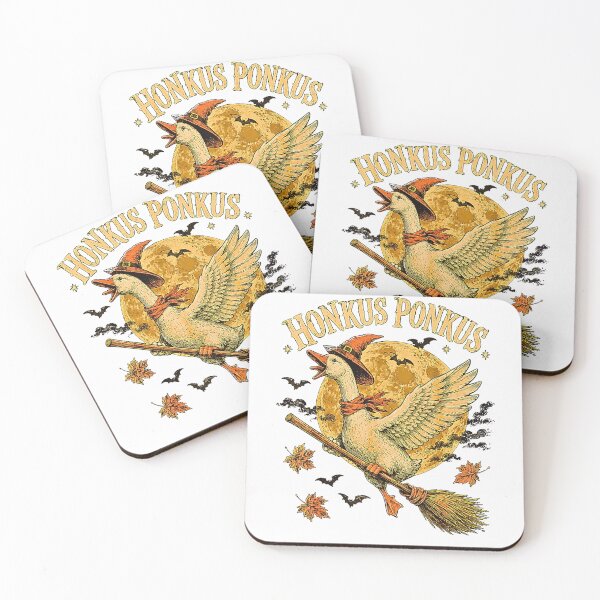 Item preview, Honkus Ponkus Funny Halloween Witch Goose Vintage designed and sold by Byhergawaa.