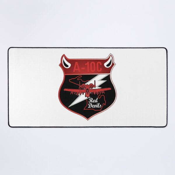 Item preview, 107th Fighter Squadron A-10C Red Devils Military Patch designed and sold by CharlieDesings.