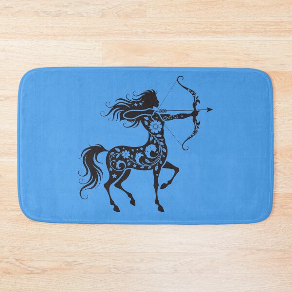 Item preview, Sagittarius Zodiac Archer – Floral Celestial Centaur Astrology Art designed and sold by Mousy17.