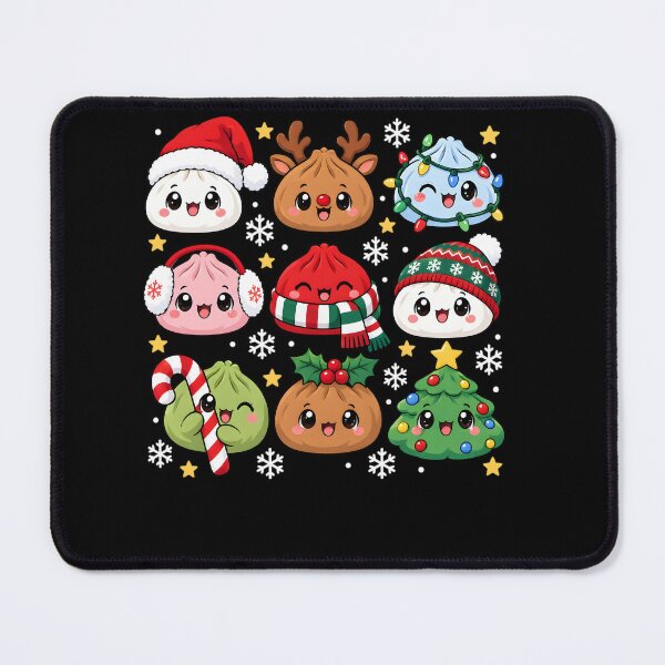 Item preview, Cute Kawaii Christmas Dumplings Bao Dim Sum Baozi Xmas designed and sold by clothesy7.
