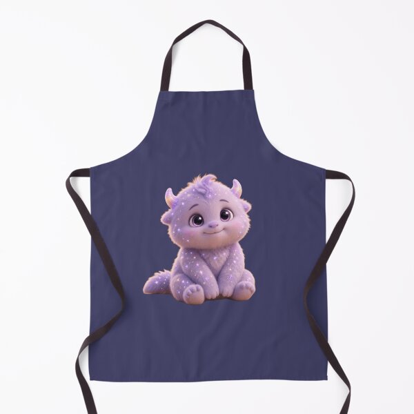 Item preview, Cute Pastel Purple Space Monster with Sparkly Stars designed and sold by charmaroundyou.