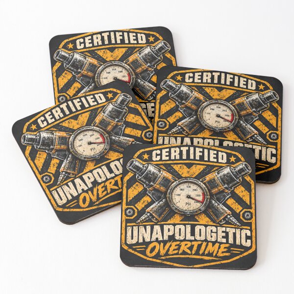 Item preview, Certified Unapologetic Overtime Trade Mechanic Shirt designed and sold by StudioBilly3000.