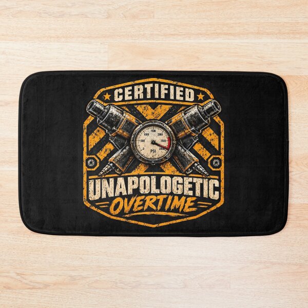 Item preview, Certified Unapologetic Overtime Trade Mechanic Shirt designed and sold by StudioBilly3000.