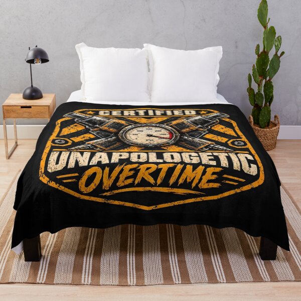 Item preview, Certified Unapologetic Overtime Trade Mechanic Shirt designed and sold by StudioBilly3000.